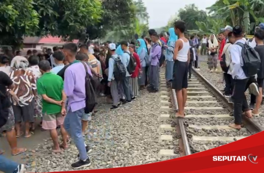 Pulang dari Melayat, Dua Pria Tewas Tertabrak Kereta Api