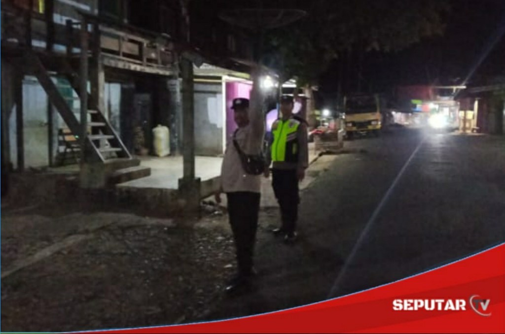 Cegah balap liar, Polsek Talang Padang Laksanakan Patroli&nbsp;Subuh