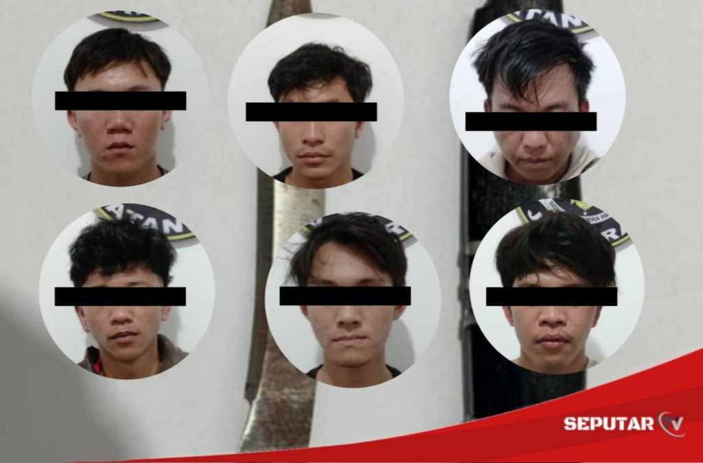 Enam Anggota Geng Motor Sadis, keok Ditangan&nbsp;Polisi