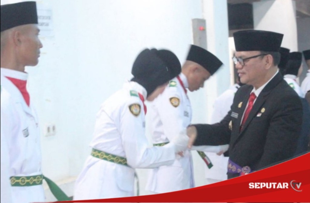 Joncik Kukuhkan Paskibraka Empat Lawang: Tanamkan Jiwa&nbsp;Nasionalisme