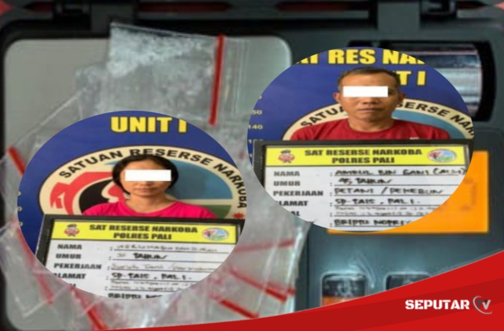 Polres PALI Tangkap Dua Pengedar 21 Paket&nbsp;Sabu