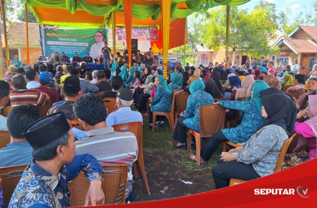 Warga Saling Tumpa Ruah Hadiri Reses Anggota DPRD Sumsel&nbsp;M.Oktafiansyah