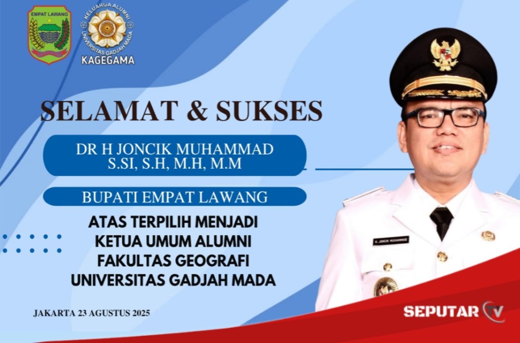 DR. H. Joncik Muhammad Terpilih sebagai Ketua Umum, di Munas KAGEGAMA&nbsp;2025