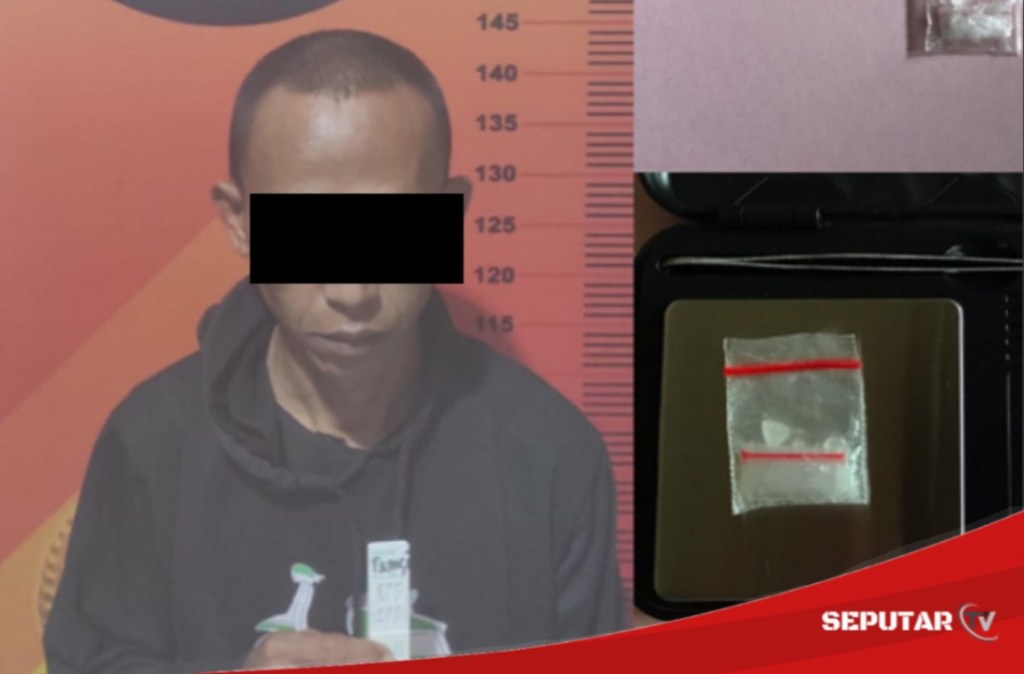 Kurir Sabu Terciduk Aparat di Area&nbsp;Persawahan