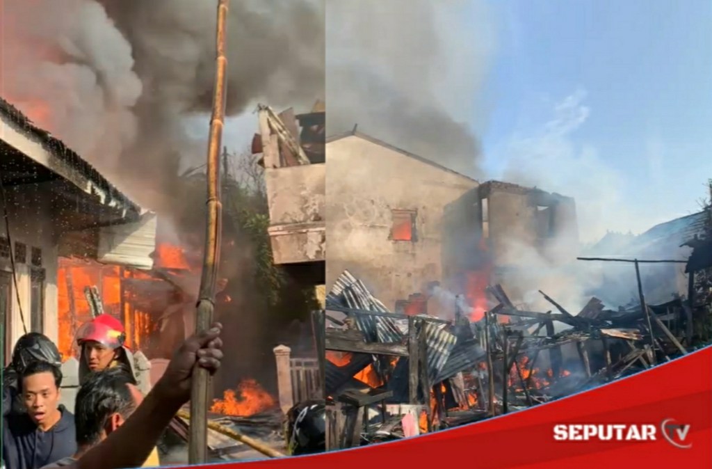 Kebakaran di Lorong Kramat, 10 Damkar&nbsp;Diterjunkan