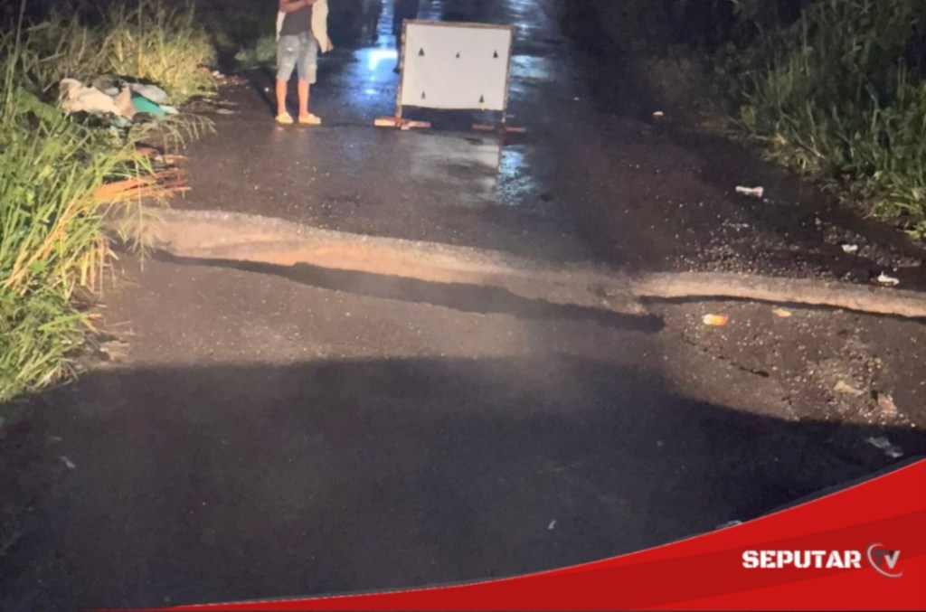 Diterjang Hujan Deras, Jalan Lintas Provinsi Amblas, Akses Pagaralam-Bengkulu Terputus