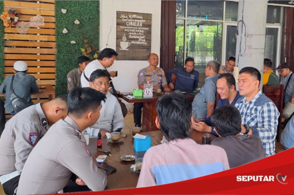 Coffe Morning Dengan Awak Media, Kasat Lantas Polres Empat Lawang harapkan Silahturahmi Semakin Kuat dan&nbsp;Erat
