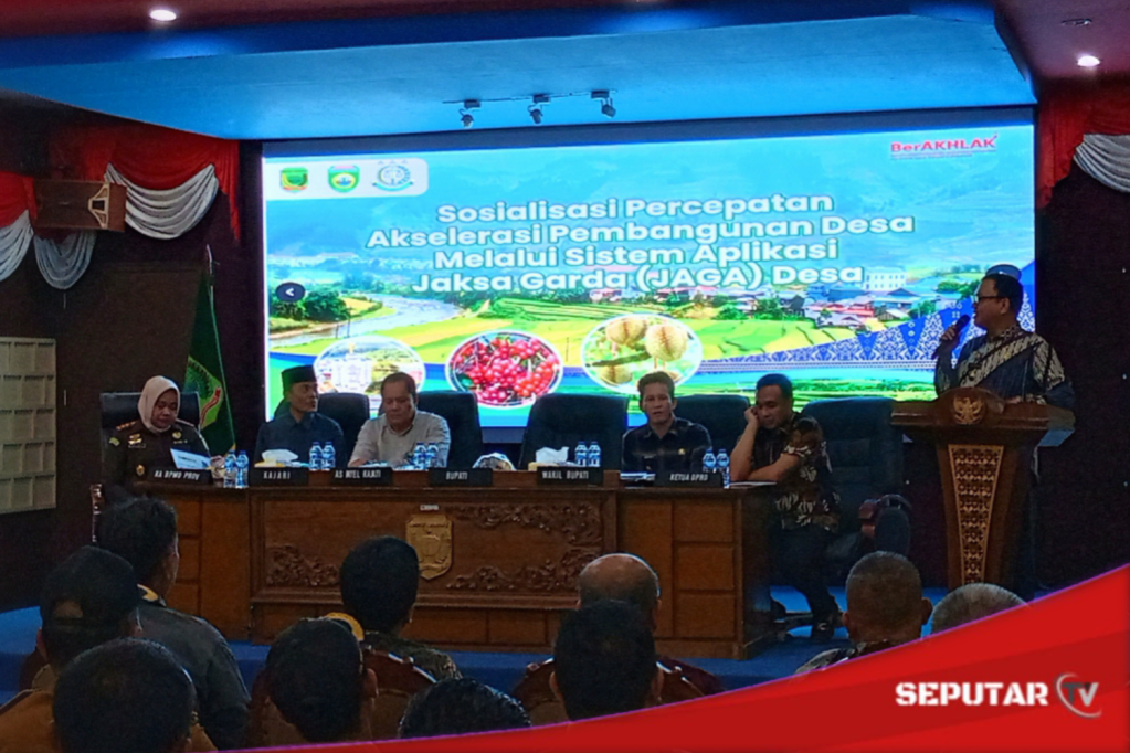Percepat Akselerasi Pembangunan Desa, Pemkab Sosialisasikan Aplikasi JAGA Desa