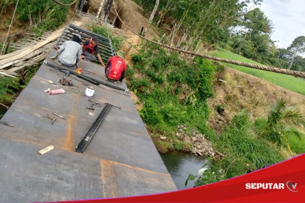 Pemkot Pagar Alam Bangun Jembatan Gantung untuk Permudah Angkut Hasil&nbsp;Bumi