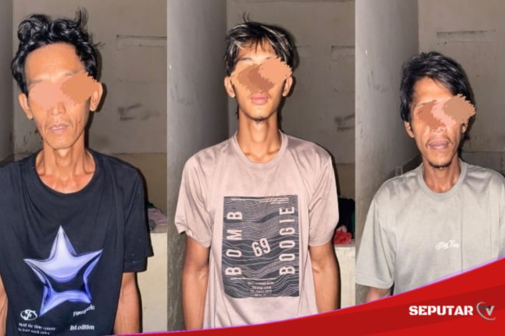 Tertangkap Basah, Tiga Pelaku Sindikat Pencurian Sawit Di Pali Diamankan&nbsp;petugas