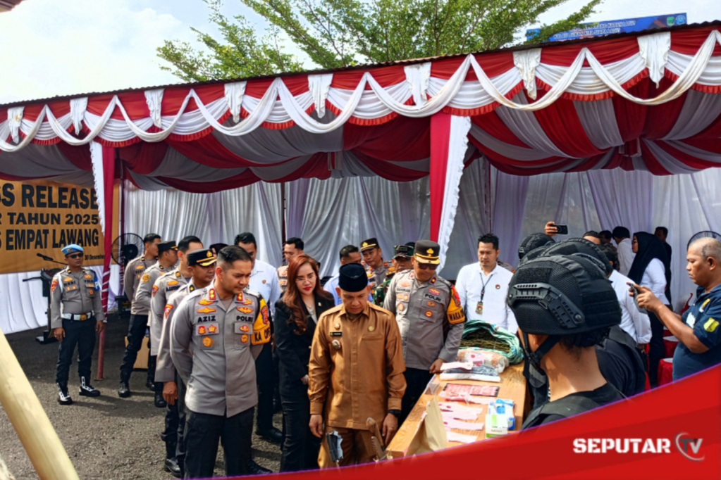 Rilis Akhir Tahun 2025, Kriminalitas dan Kasus Narkotika di Empat Lawang Meningkat