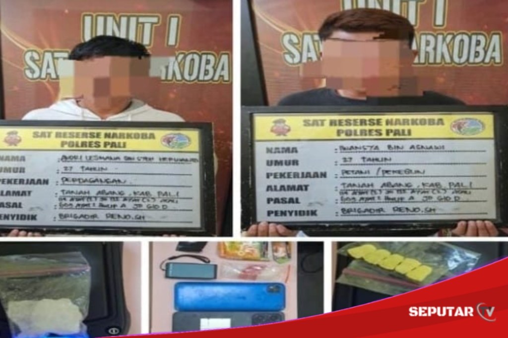 Dua Pengedar Sabu Di Pali Ditangkap, Usai Kedok Petani Terbongkar&nbsp;Polisi