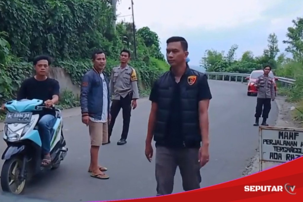Diduga Razia Ilegal di Tikungan Tajam, Aksi Polisi di Pendopo Empat Lawang Tuai&nbsp;Sorotan
