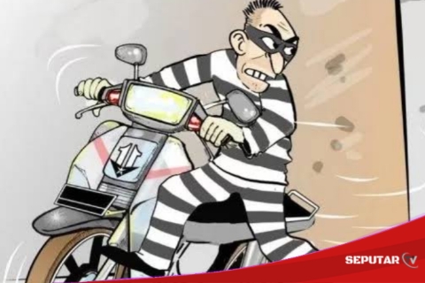 BURONAN PENGGELAPAN MOTOR DIBEKUK TIM “BERUANG&nbsp;HITAM”