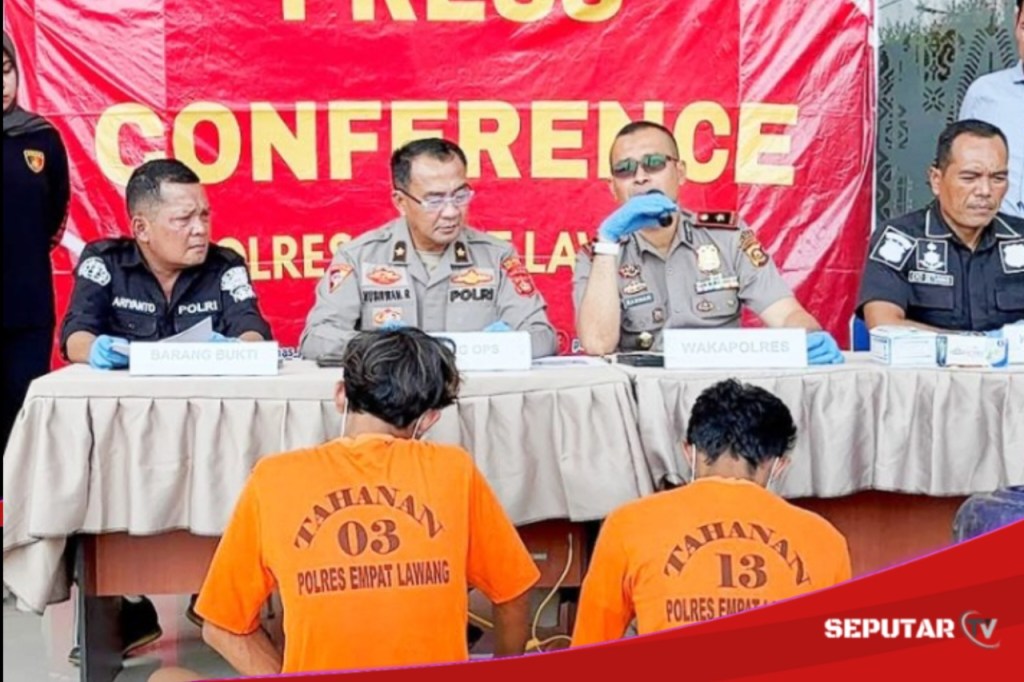 Dua Tersangka Sindikat BBM Ilegal Ditangkap Aparat Polres Empat Lawang, 1 Ton Minyak&nbsp;Diamankan
