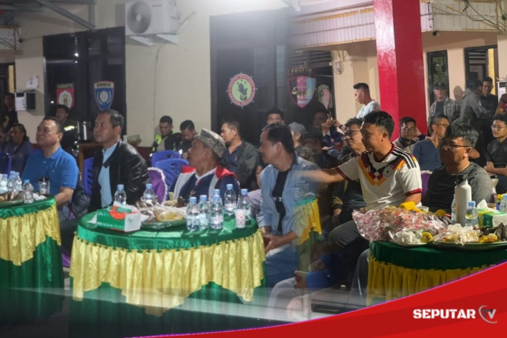 Kapolres Empat Lawang Bersama Bupati, Kajari dan Forkopimda Gelar Nobar Semifinal Piala Dunia 2026